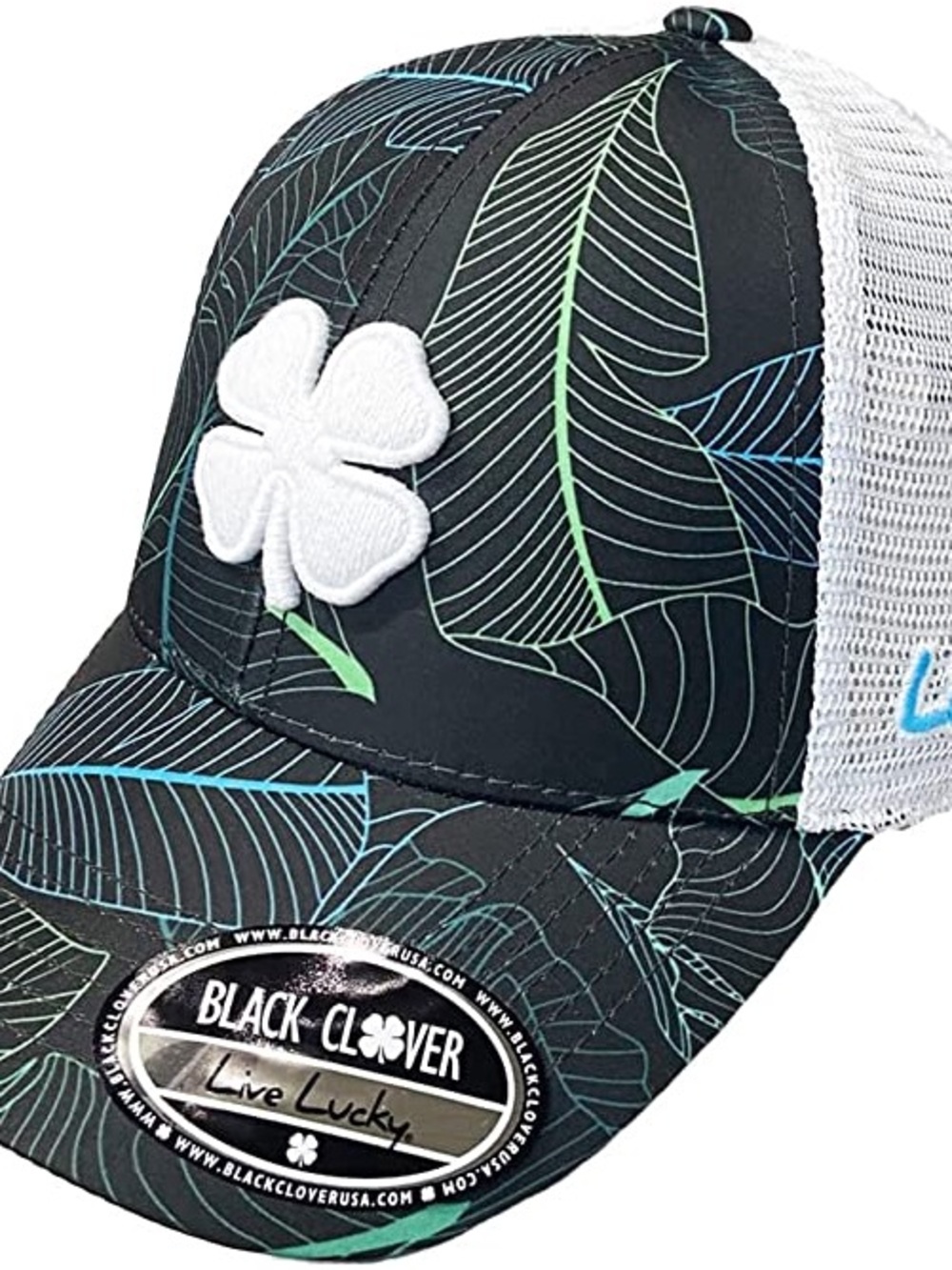 Black Clover Island Luck Hat - Tropical Adjustable
